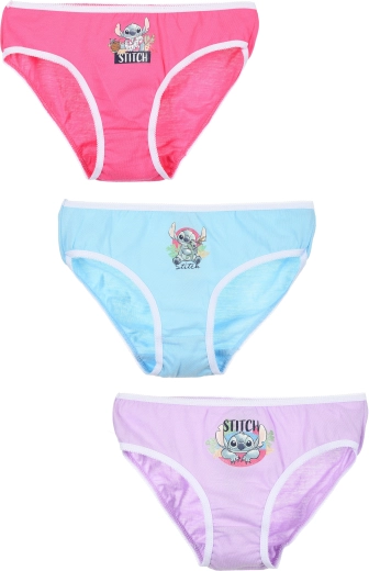 Zestaw 3 szt. dziewczęcych majtek Lilo & Stitch