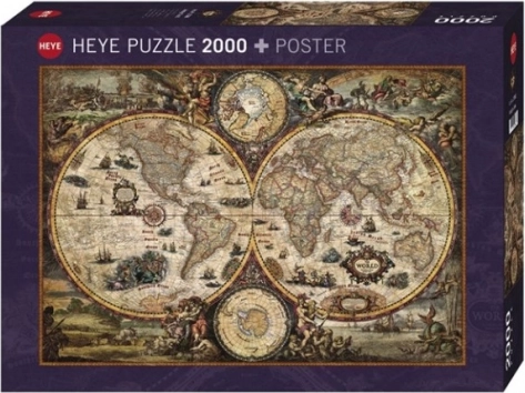 Puzzle 2000 elementów – Antyczny świat