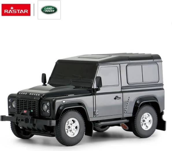 Rastar Land Rover Defender RC auto zdalnie sterowane 1:24 czarne
