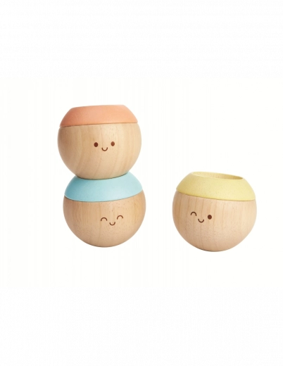 PlanToys Kule sensoryczne „PlanLifestyle” – zestaw 3 szt.