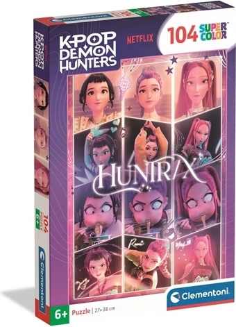 Puzzle Clementoni K-Pop Demon Hunters SuperColor 104 elementy
