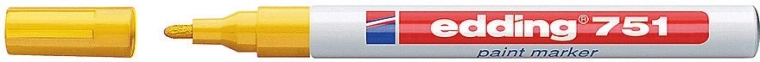 Marker lakowy Edding 751 żółty