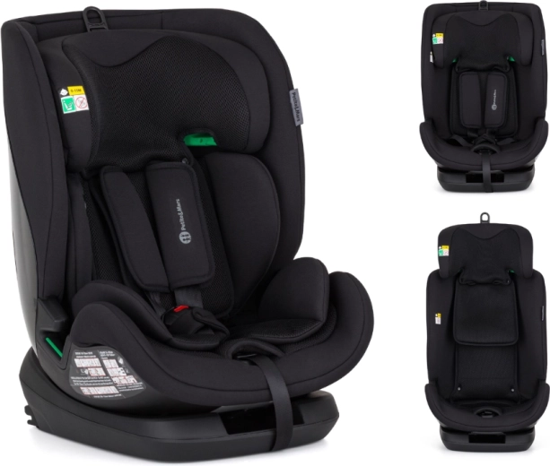 Petite&Mars fotelik samochodowy Prime Pro i-Size coal black air 76–150 cm (9–36 kg)