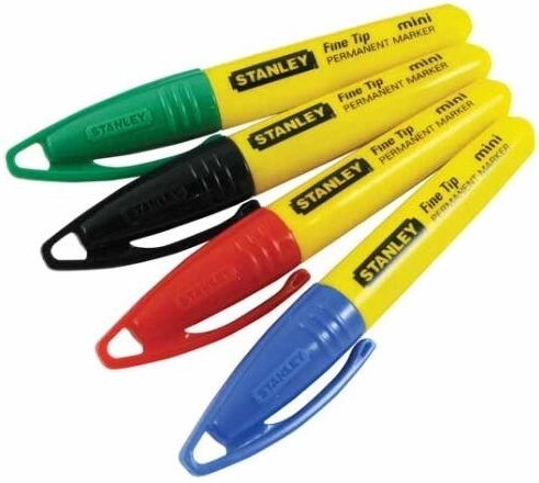 Permanentny mini marker STANLEY – mix kolorów