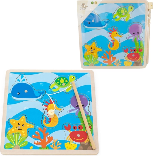 Babu drewniane puzzle morze
