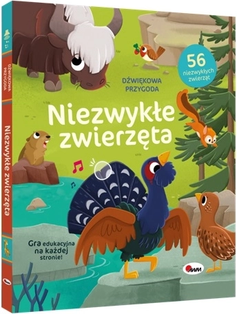 Dźwiękowa przygoda: Niezwykłe zwierzęta – interaktywna książka dźwiękowa