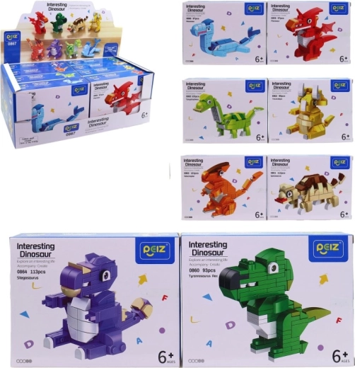 Zestaw konstrukcyjny dinozaur - 1 sztuka
