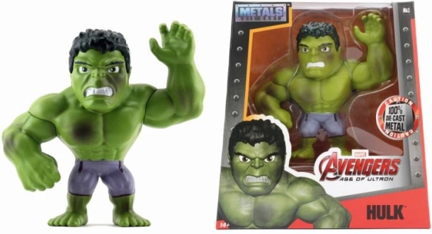 Metalowa kolekcjonerska figurka MARVEL HULK 15 cm
