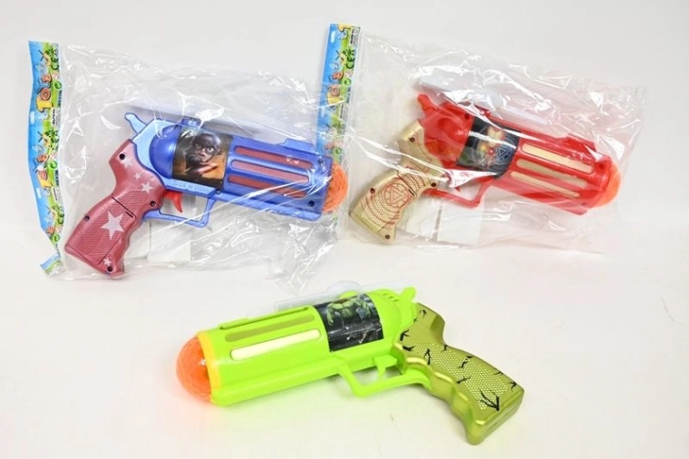 Dziecięcy pistolet na baterie z efektami świetlnymi i dźwiękowymi