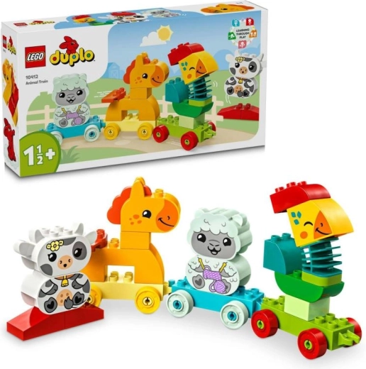 LEGO DUPLO Mój pierwszy pociąg ze zwierzętami