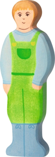 Holztiger drewniana figurka rolnika - 1 szt.