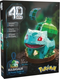 Pokémon 4D Build Bulbasaur — puzzle 3D