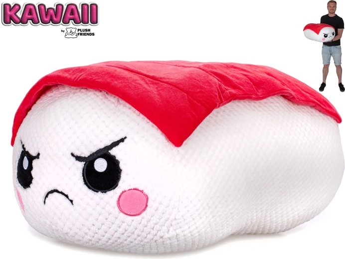 Plush Friends Kawaii pluszowe sushi nigiri tuńczyk 60 cm