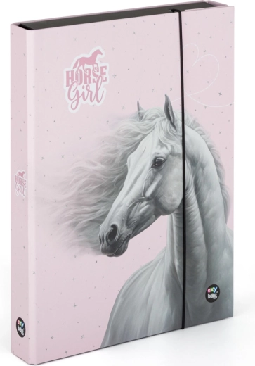 Pudełko na zeszyty A4 Jumbo Koń Romantic