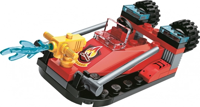 Qman wóz strażacki z działem wodnym 1805-4 łódź ratunkowa