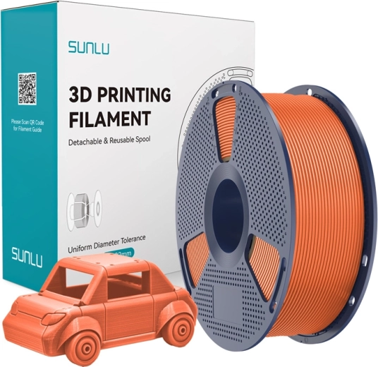 Filament Sunlu PETG słoneczny pomarańczowy