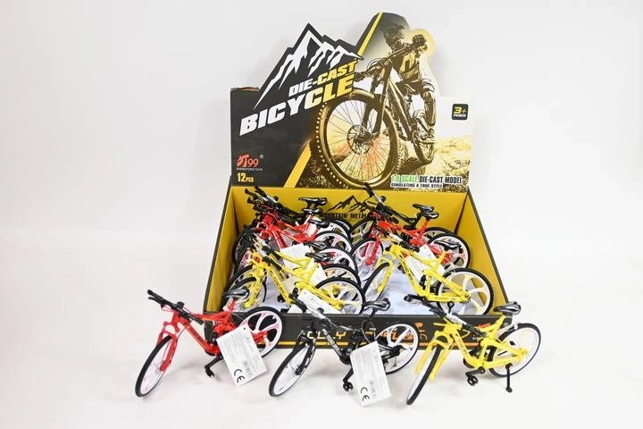 Metalowa miniatura roweru crossowego 19 cm