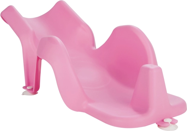 Ergonomiczna podkładka do wanienki różowa