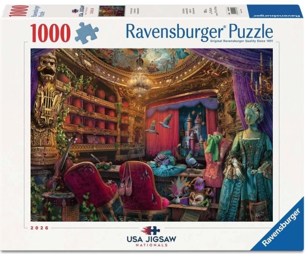 Puzzle Ravensburger USA Jigsaw Nationals: Ostatnia kurtyna 1000 elementów