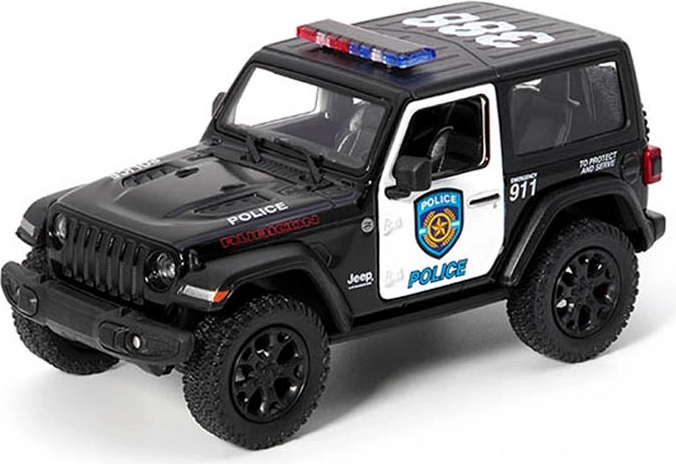 Metalowy model Jeep Wrangler – policja 2018