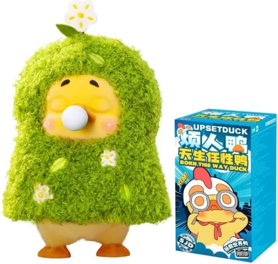 Figurka kolekcjonerska Upset Duck Born This Way w blind boxie - 1 sztuka