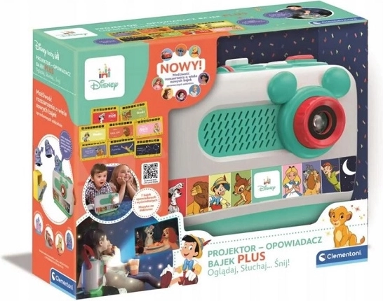 Clementoni Baby projektor i opowiadacz bajek Disney Plus