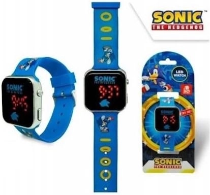 Cyfrowy zegarek LED Sonic - 1 sztuka
