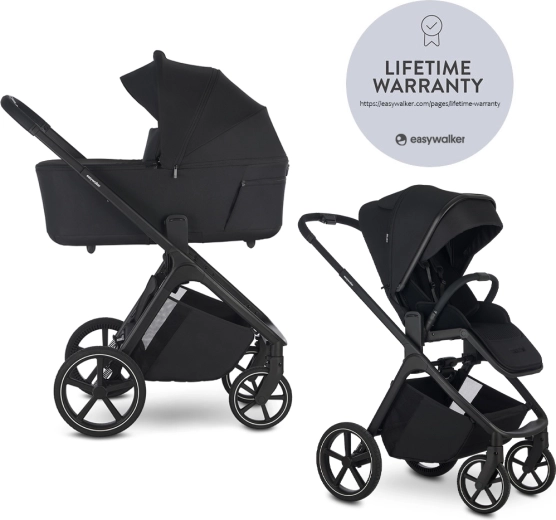 Easywalker wózek wielofunkcyjny Zoey Go Pure Black