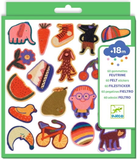 Naklejki Szaleni przyjaciele DJECO