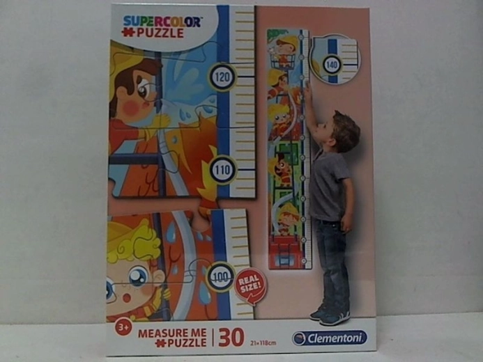 Clem puzzle 30 elementów – miarka wzrostu SOS Strażak