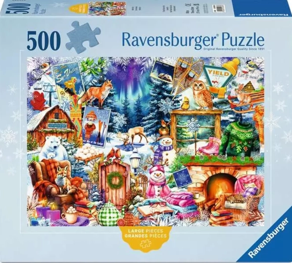 Ravensburger Puzzle Górska wioska XXL 500 elementów