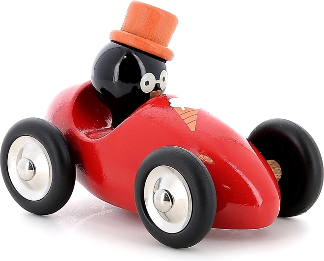 Vilac drewniany wyścigowy samochodzik Pingwin René