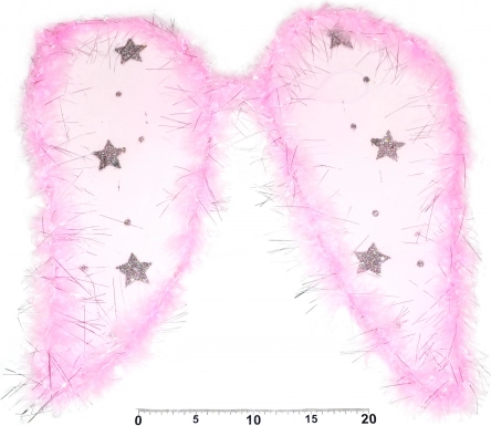 Karnawałowe anielskie skrzydła dla dzieci i dorosłych