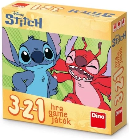 3-2-1 STITCH podróżna gra karciana