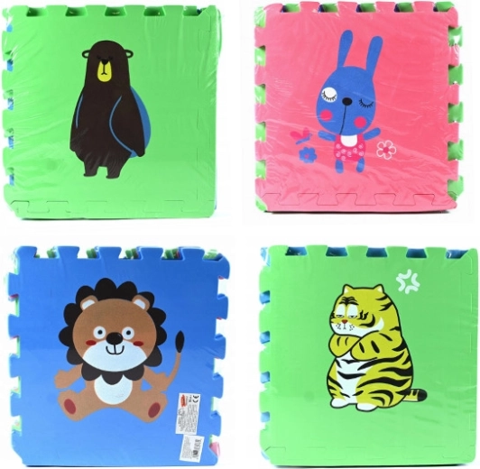 Piankowa mata puzzle 30 × 30 cm dla dzieci