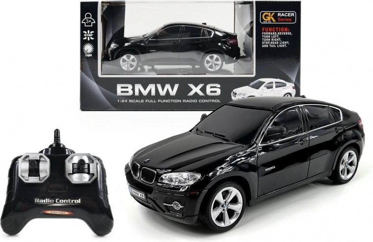 RC auto BMW z przednimi i tylnymi światłami