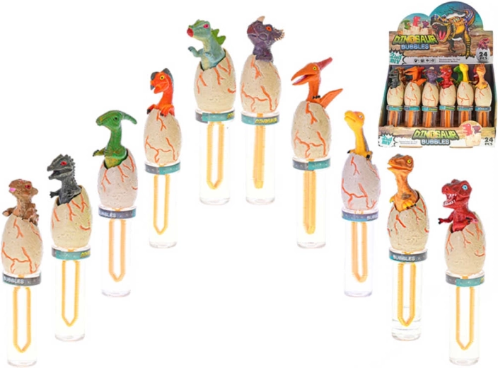 Bańki mydlane – dinosaurus w jajku 16,5 cm – 1 sztuka
