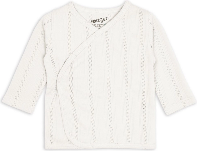 Zawijany kaftanik Lodger pointelle cream rozm. 56