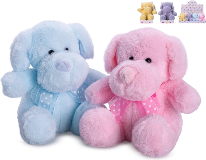 Pluszowy piesek 15 cm – siedzący