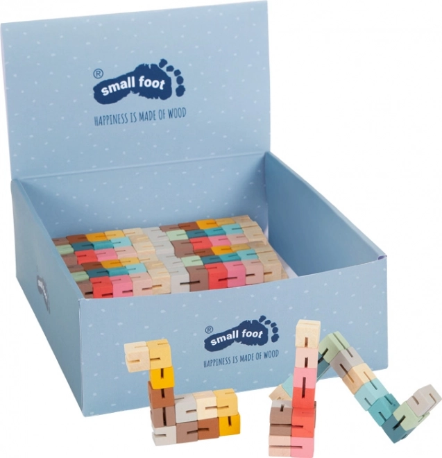 Drewniana łamigłówka magiczny wąż - Small Foot