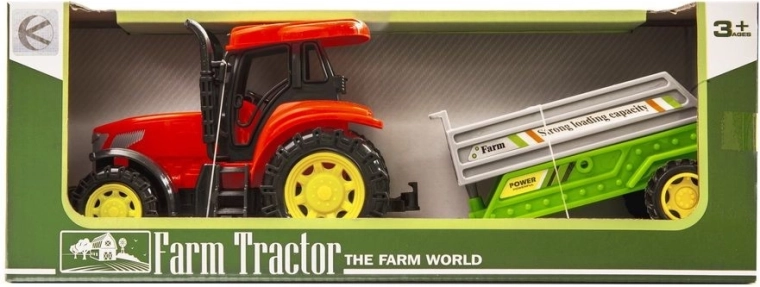 Traktor z przyczepą - 1 szt.