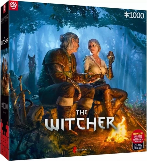 GOOD LOOT Puzzle Wiedźmin: Podróż Ciri, 1000 elementów