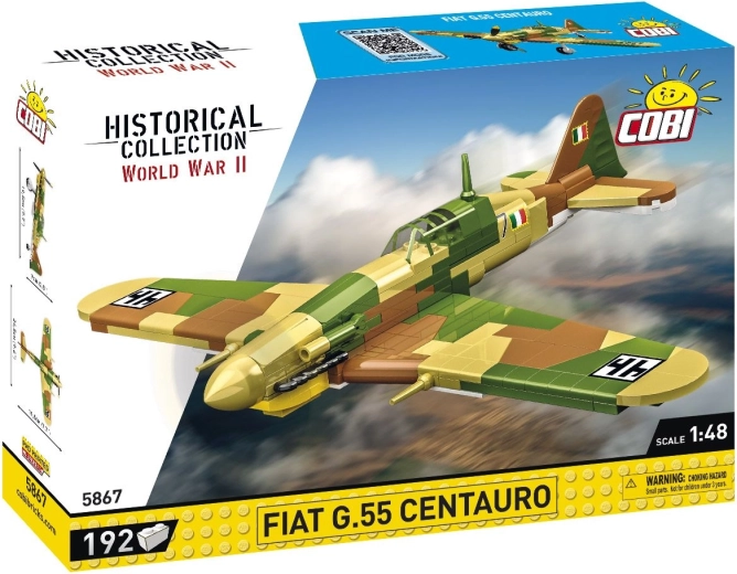 Cobi historical collection wwii fiat g.55 centauro 1:48 (192 elementy) - 1 szt.