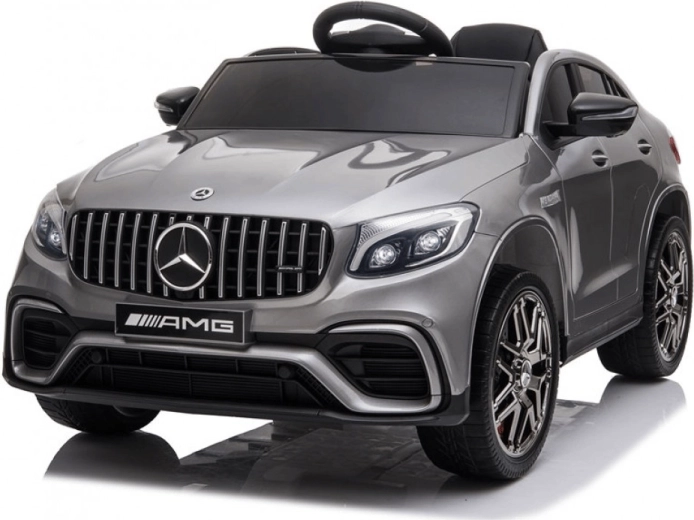 Dziecięcy elektryczny samochodzik MERCEDES‑AMG GLC 63 S coupe, szary
