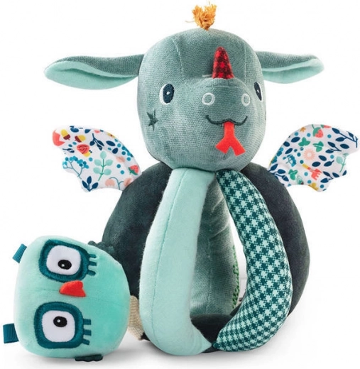 Lilliputiens grzechotka i piłeczka do chwytania smoczek Joe 6m+