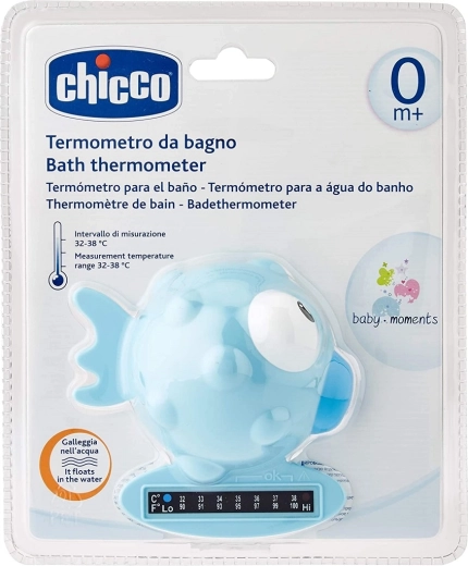 Chicco termometr do kąpieli Rybka jasnoniebieska