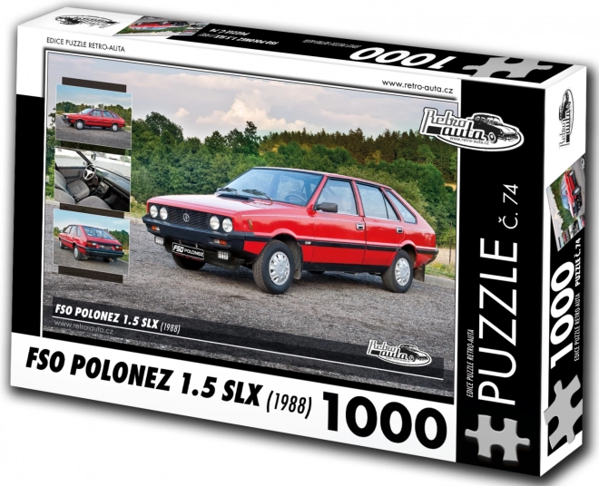 Puzzle Retro-Samochody FSO Polonez 1.5 SLX 1000 elementów