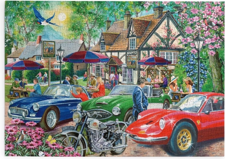 Puzzle Gospoda Pod Pługiem z 500 dużymi elementami