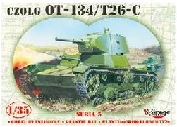 Plastikowy model do sklejania czołgu OT-134 / T-26 Mirage Hobby