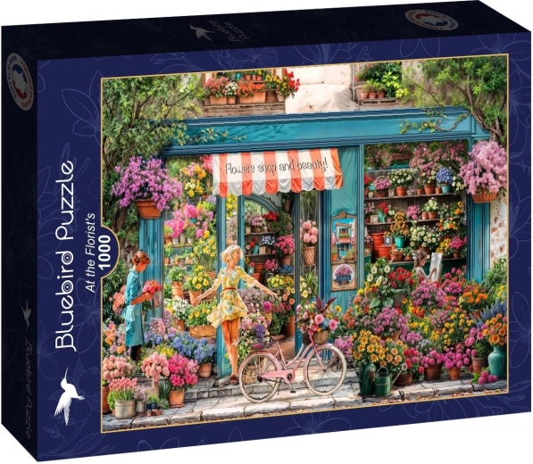 Puzzle Bluebird W kwiaciarni 1000 elementów